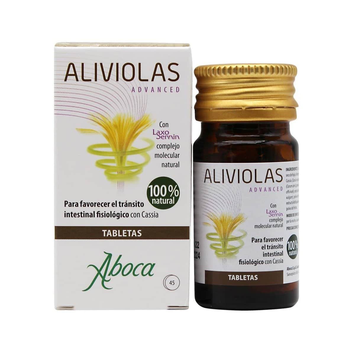 Aboca Aliviolas Advanced 45 tabletas
