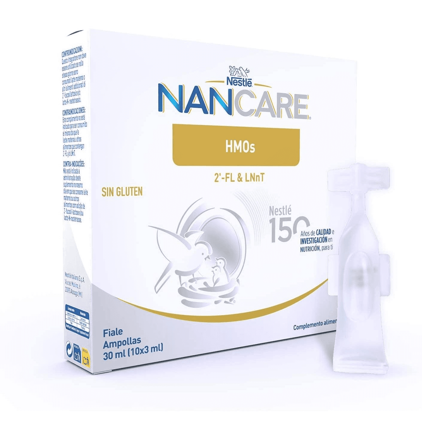 Nestlé NanCare HMOs 10 Ampollas