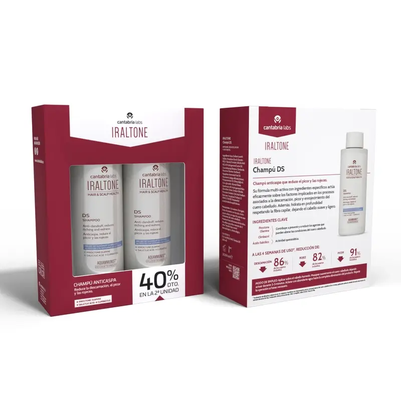 Iraltone Pack Champú Anticaspa DS 2x200ml