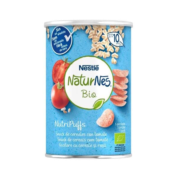 Nestlé Naturnes Bio NutriPuffs Tomate 35g